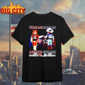 Texas a&amp;m Aggies on Saturdays vs Dallas Cowboys on Sundays Mascot Skyline Shirt
