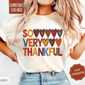 Thankful Shirt Comfort Colors, Thanksgiving Shirt, Fall Womenswear Oversized Crewneck Hoodie, Sweatshirt | PureTeeCo.com