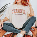 Thankful and Pregnant Unisex Cotton T-Shirt - Crewneck Hoodie, Sweatshirt | PureTeeCo.com