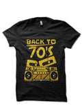 Back To That â€™70s Black T-Shirt Hoodie, Sweatshirt | PureTeeCo.com