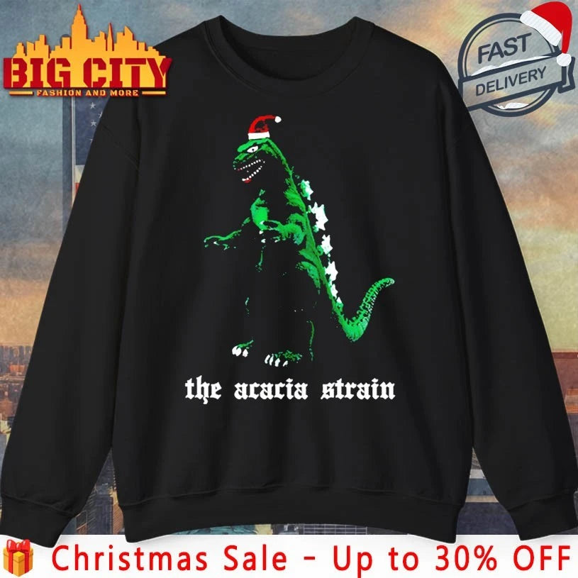 The Acacia Strain You Are Safe from God Here Godzilla shirt