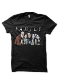 Family Black T-Shirt Hoodie, Sweatshirt | PureTeeCo.com