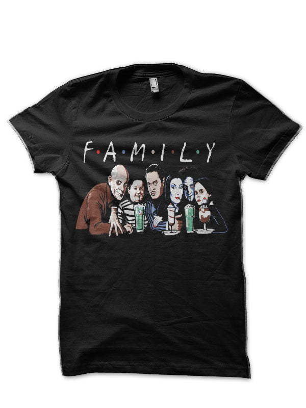Family Black T-Shirt Hoodie, Sweatshirt | PureTeeCo.com