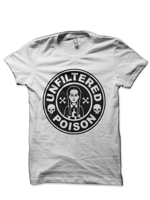 Freshly Brewed Poison White T-Shirt Hoodie, Sweatshirt | PureTeeCo.com
