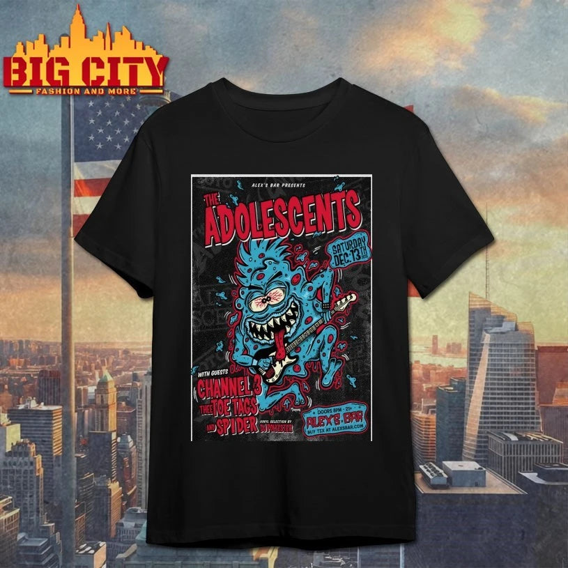 The Adolescents Event Long Beach On Dec 13 2025 Poster shirt