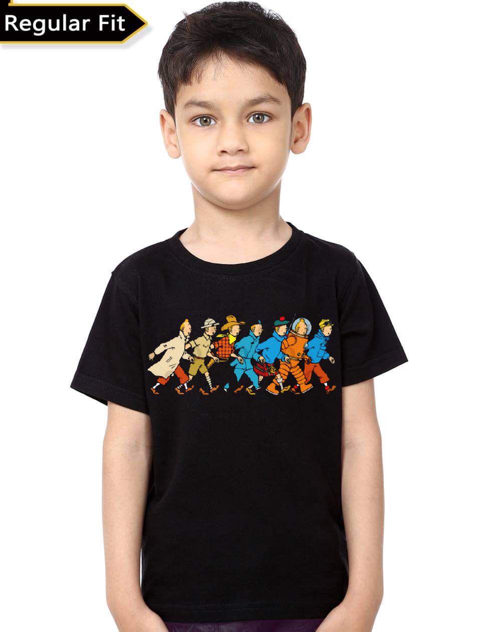 The Adventure Of Tintin Kids T-Shirt Hoodie, Sweatshirt | PureTeeCo.com