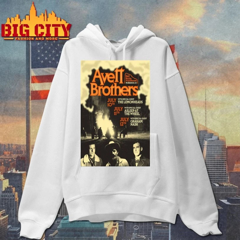 The Avett Brothers Red Rocks Amphitheatre July 10-12 2026 Show Poster shirt