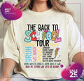 The Back To School Tour Shirt Bruh We Back Shirt Back To School Back To School Shirt Teacher Tee Retro Teacher Latarshia...