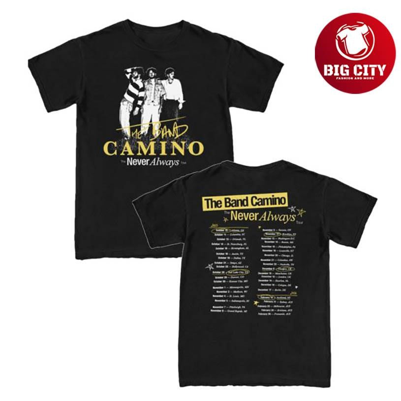 The Band Camino Photo Tour Two Sided Shirt
