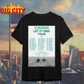 The Barr Brothers Let it Hiss 2026 Tour Poster shirt