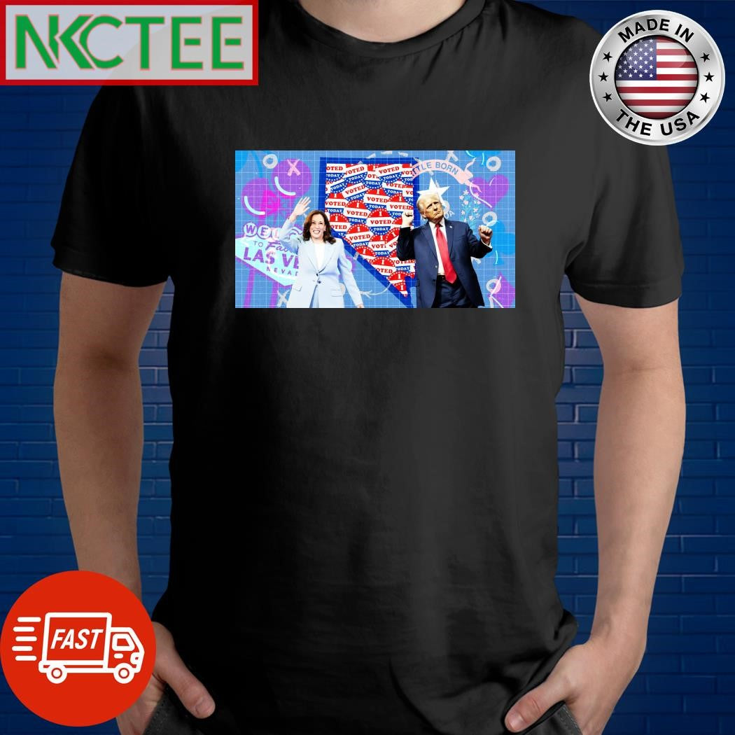 The Beast’s Guide to the 2024 Battleground States Nevada Donald Trump Kamala Harris shirt
