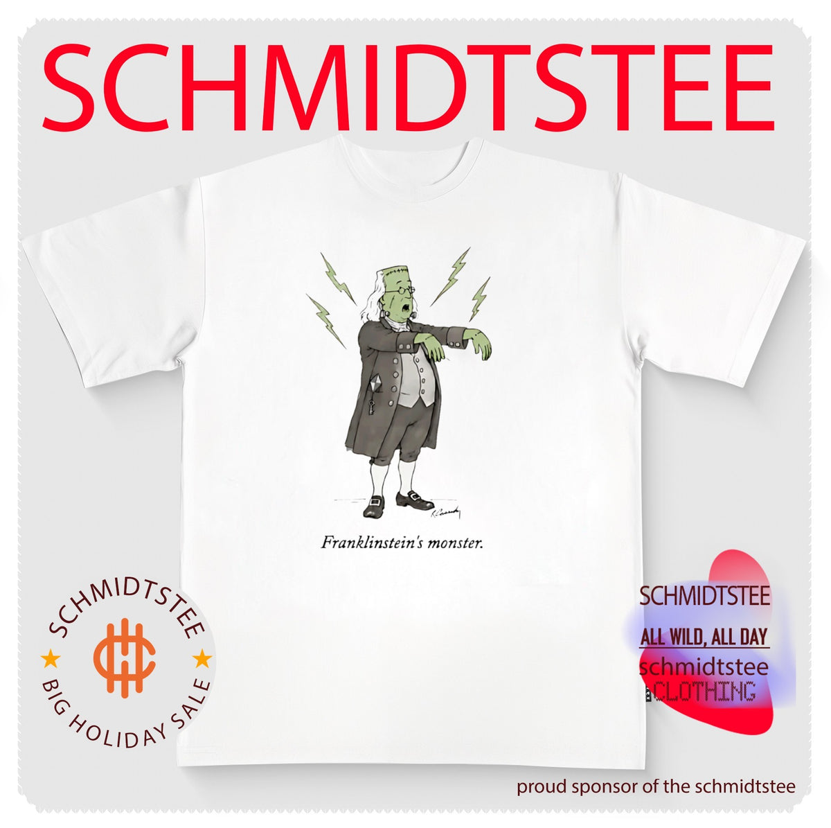 The Benjamin Franklin Frankenstein’s Monster Philadelphia shirt