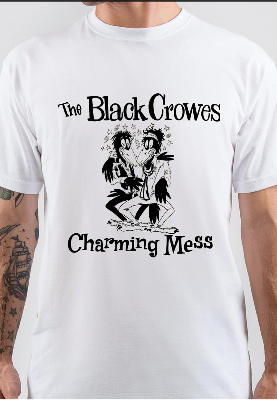 The Black Crowes Charming Mess White T-Shirt Hoodie, Sweatshirt | PureTeeCo.com