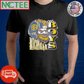 The Boys Michigan Lightning II football helmet head shirt