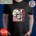 The Boys Nebraska Lightning football helmet skeleton shirt