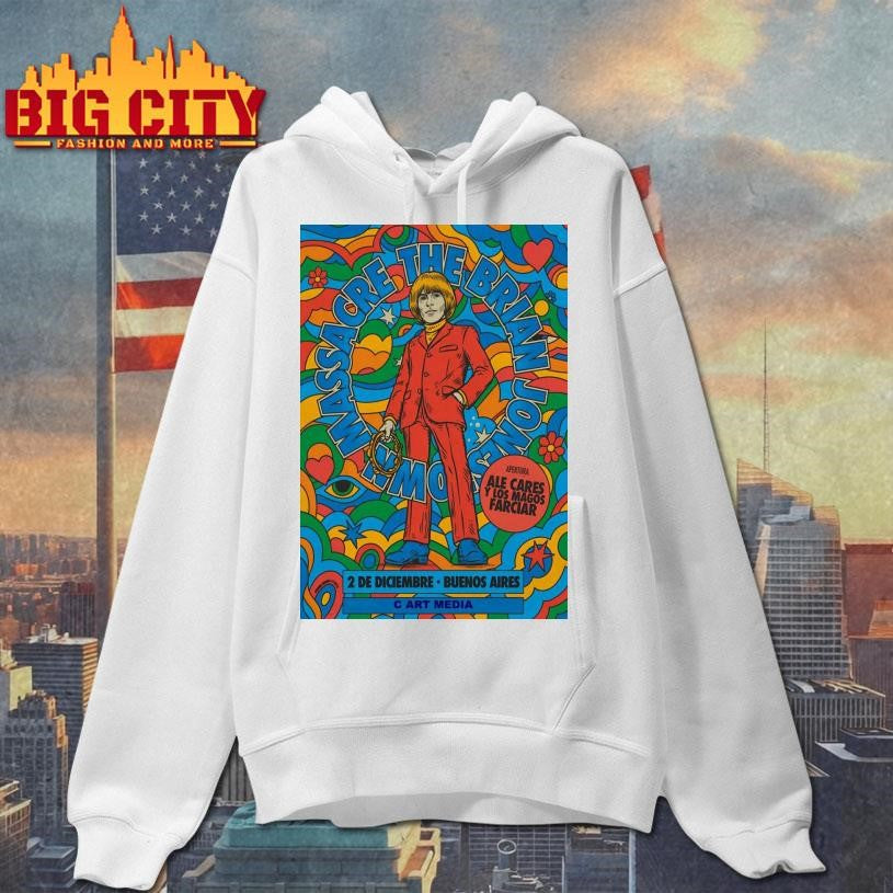 The Brian Jonestown Massacre C Art Media On Dec 2 2025 in Buenos Aires Argentina Poster Shirt