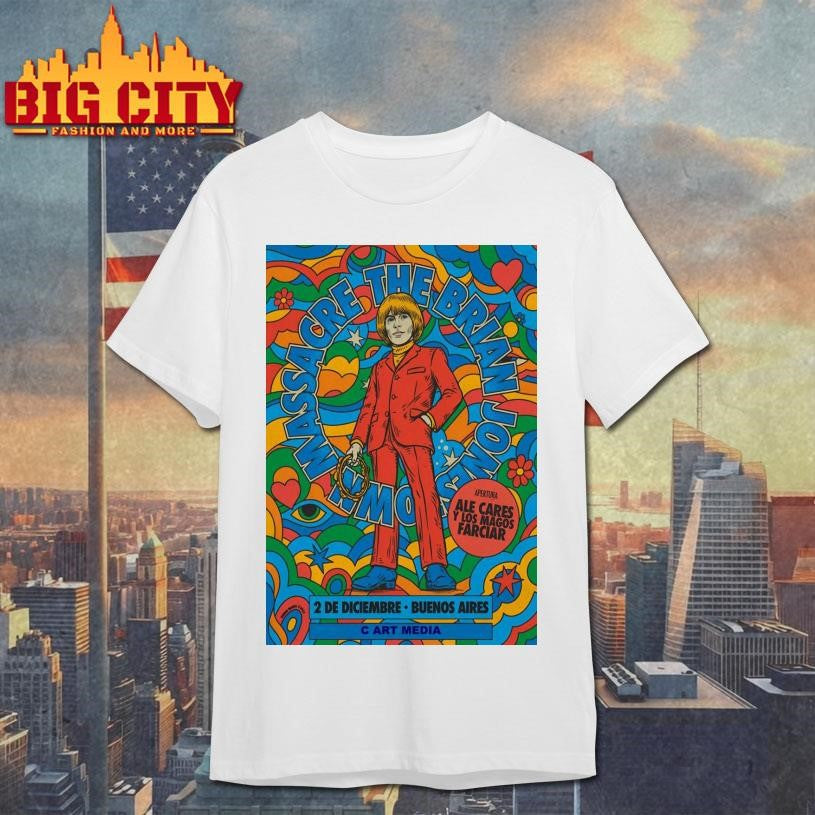 The Brian Jonestown Massacre C Art Media On Dec 2 2025 in Buenos Aires Argentina Poster Shirt