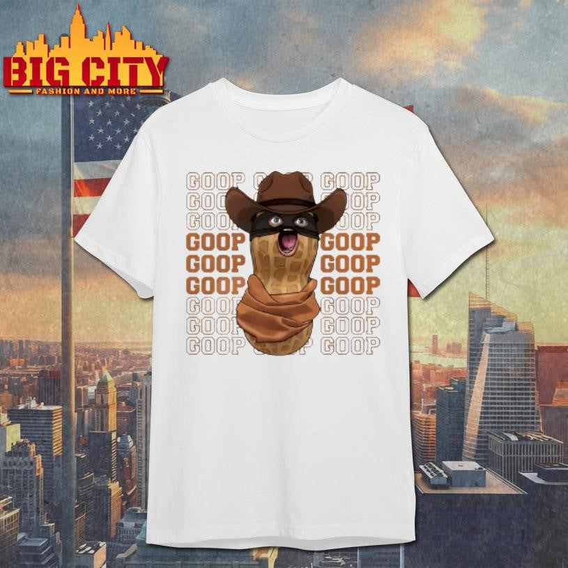 Official The Burnt Peanut Goop Meme Graphic Shirt