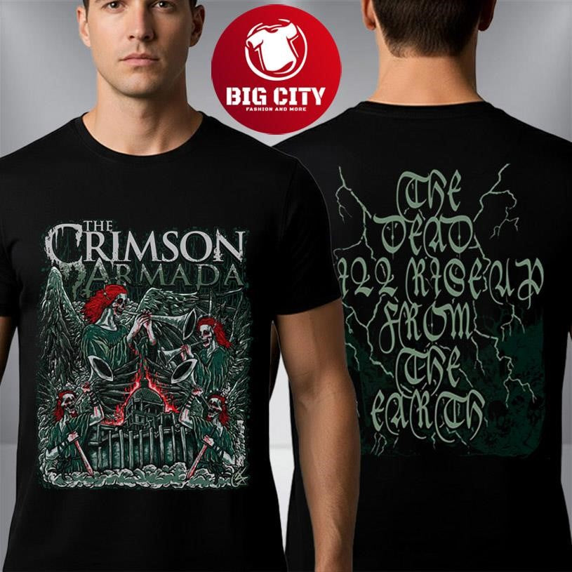Official The Crimson Armada Guardians Reanimated Two Sided Shirt