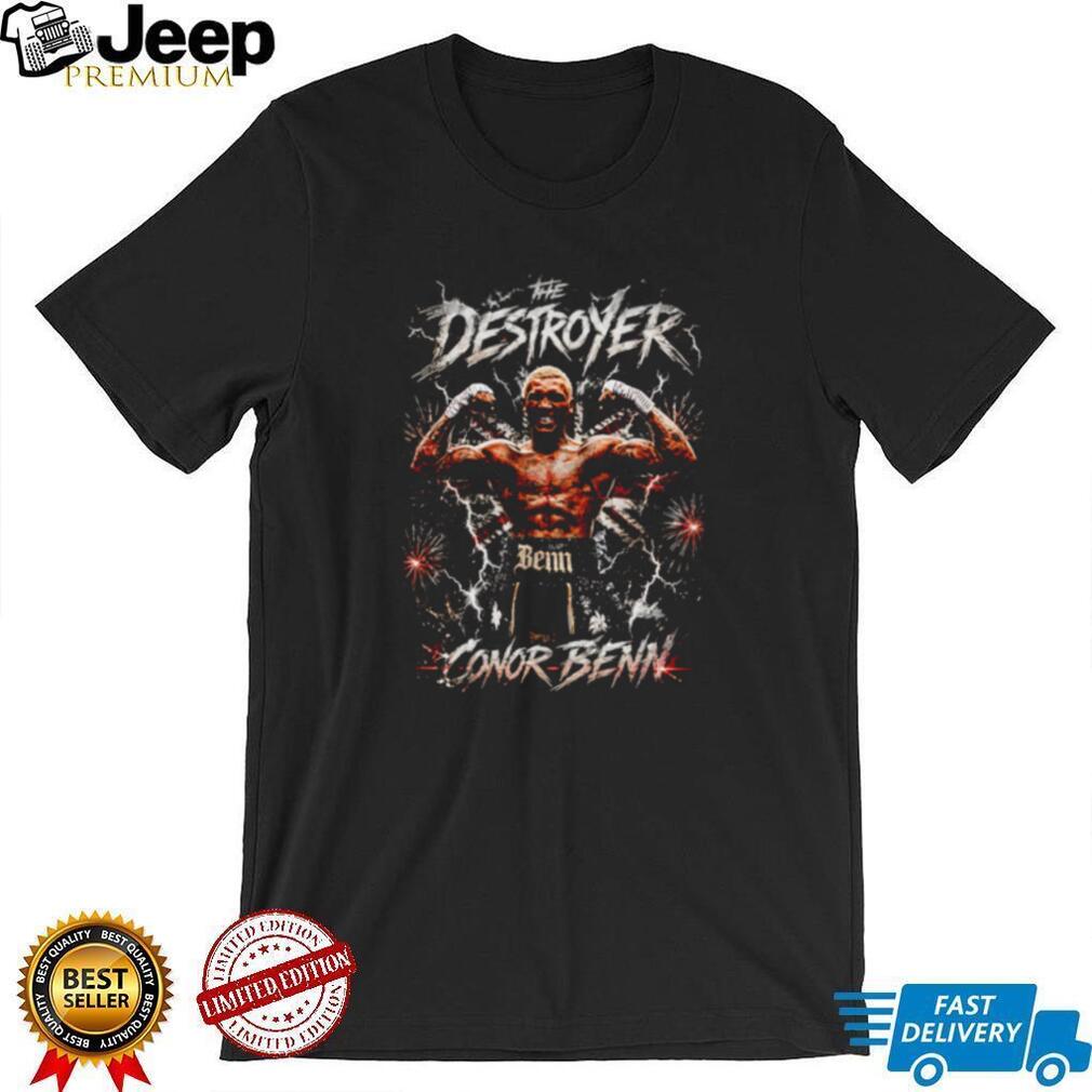 The Destroyer Conor Benn Boxing graphic shirt