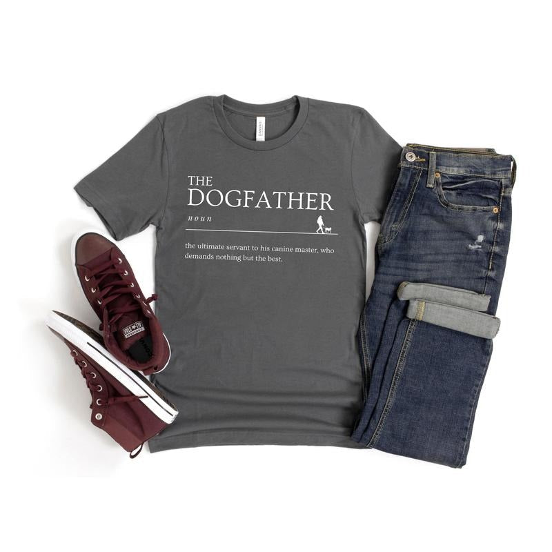 The Dogfather Dog Father's Day T-shirt Funny Fathers Day Gift Dog Dad For Him Best Gift Ideas For Pet People Hoodie,...