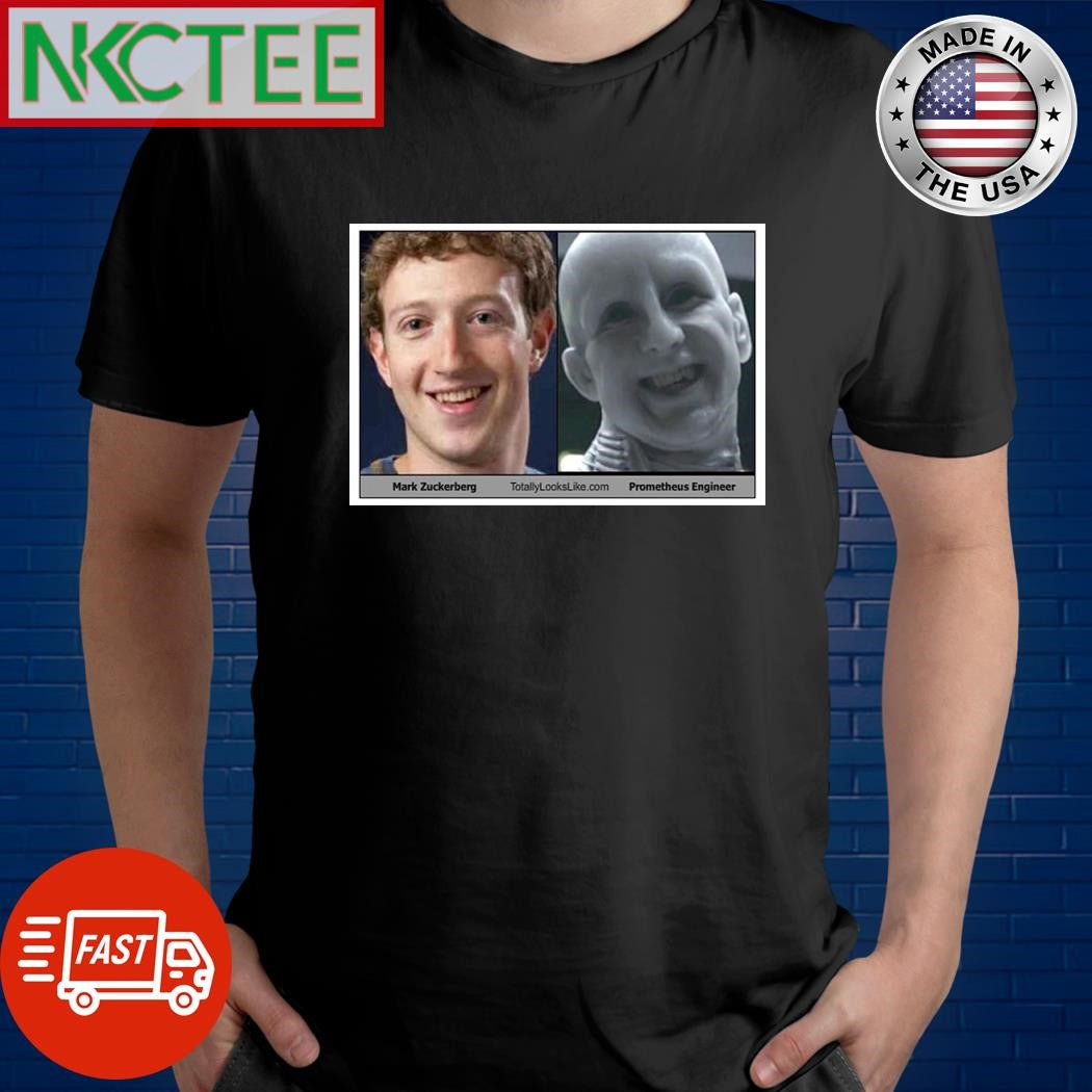 The Engineer From Prometheus Mark Zuckerberg shirt