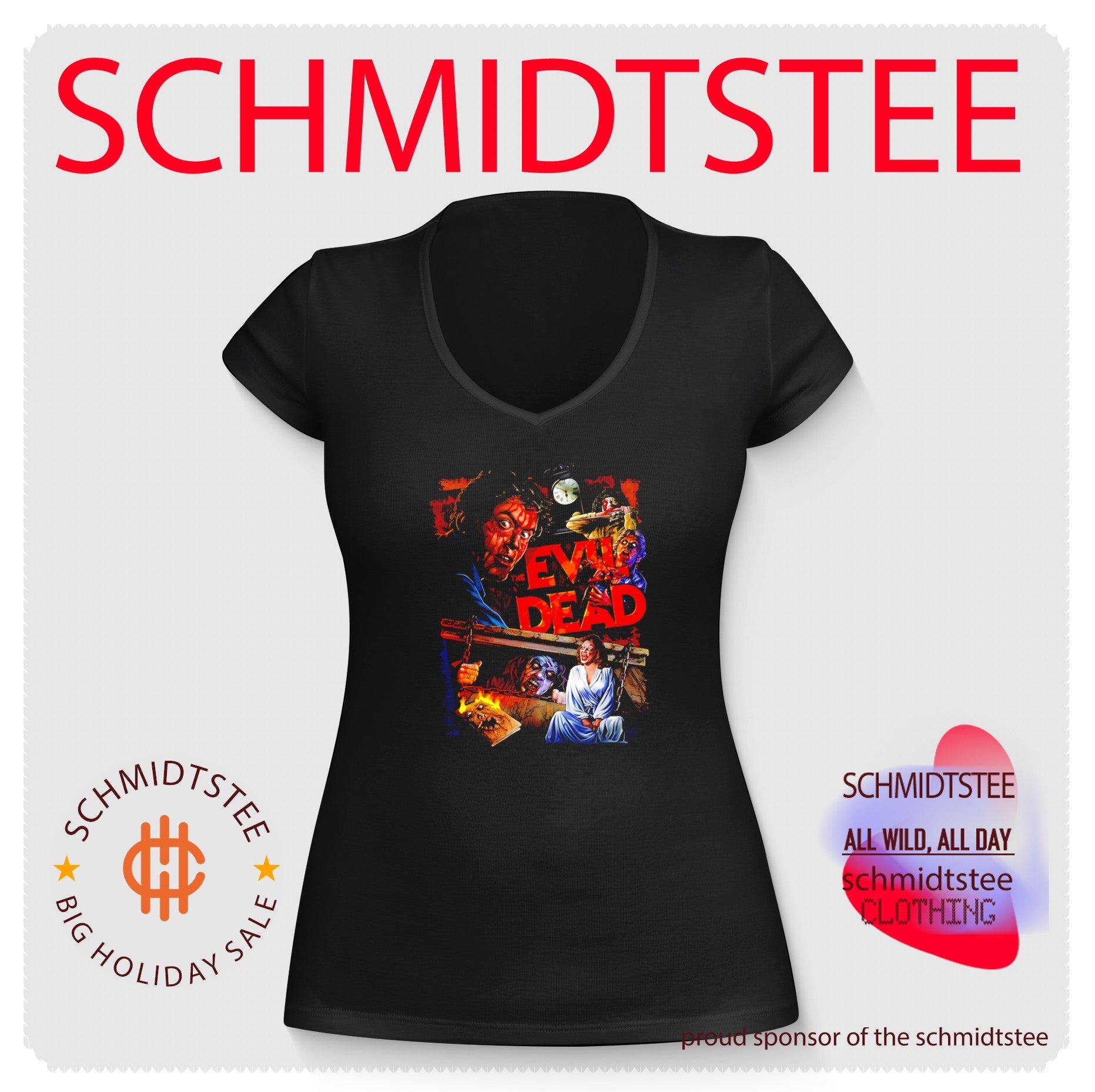The Evil Dead Horror graphic shirt