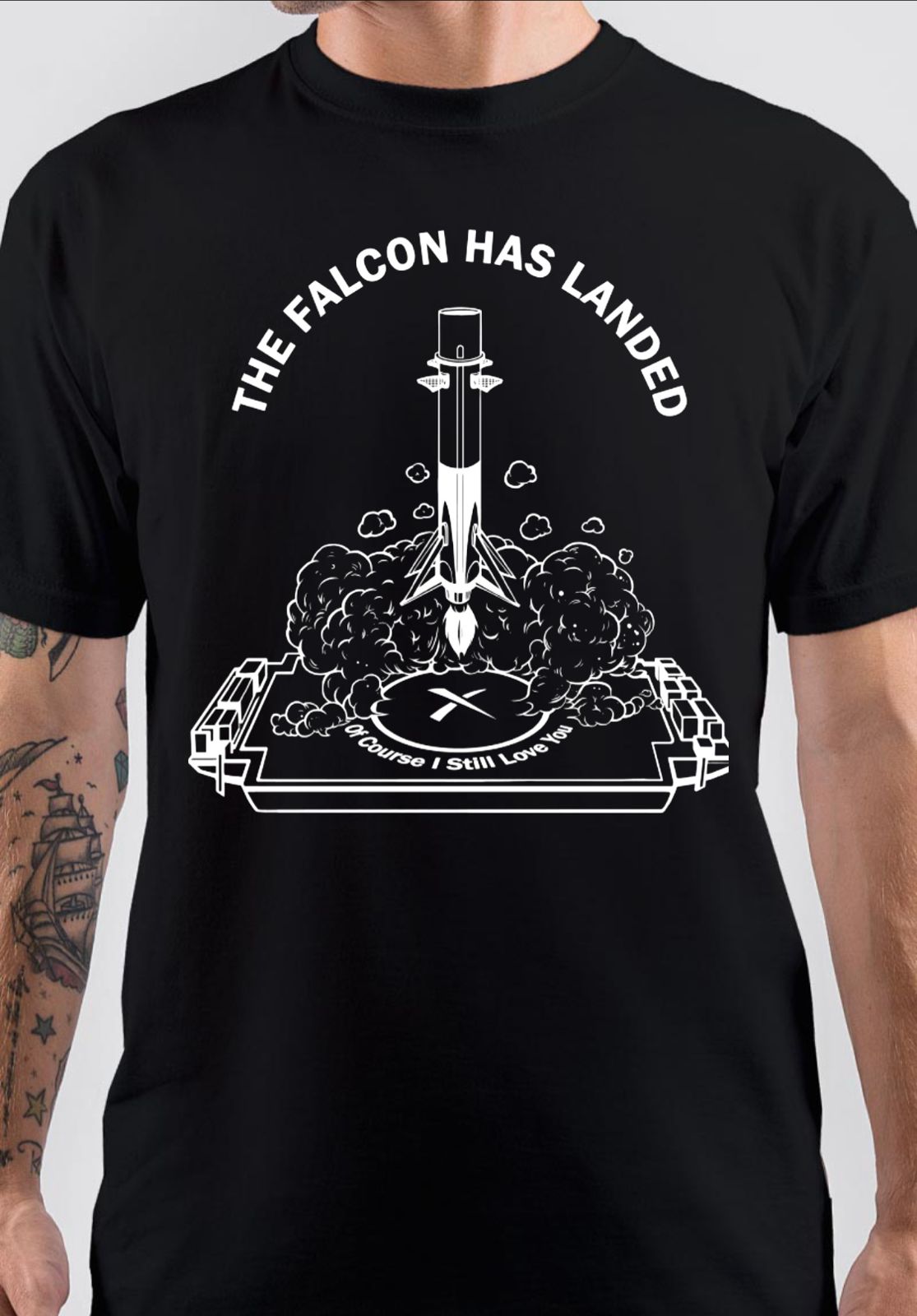 The Falcon Has Landed T-Shirt Hoodie, Sweatshirt | PureTeeCo.com