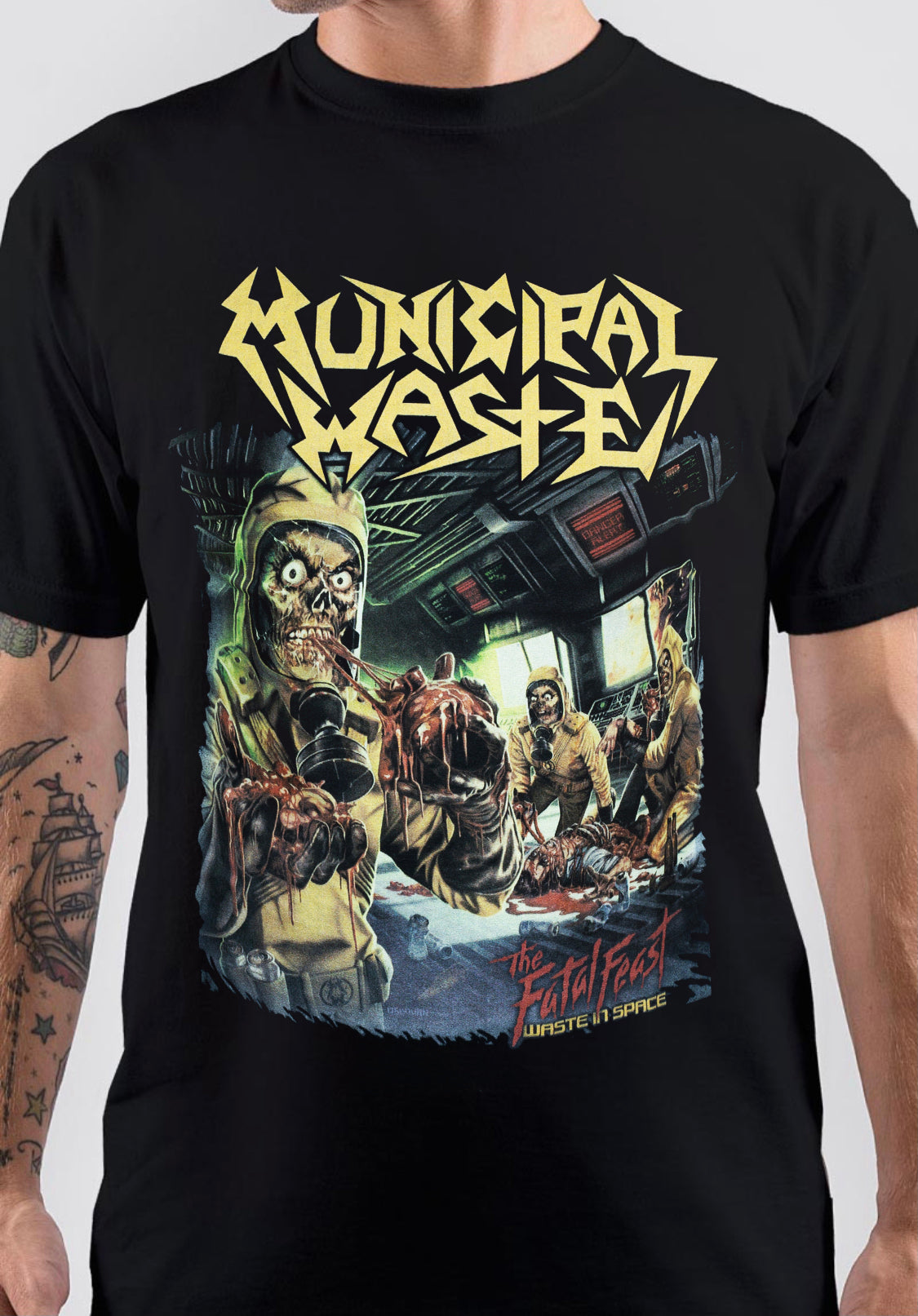 The Fetal Feast Municipal Waste Band T-Shirt Hoodie, Sweatshirt | PureTeeCo.com