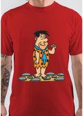 The Flintstones Fred T-Shirt Hoodie, Sweatshirt | PureTeeCo.com