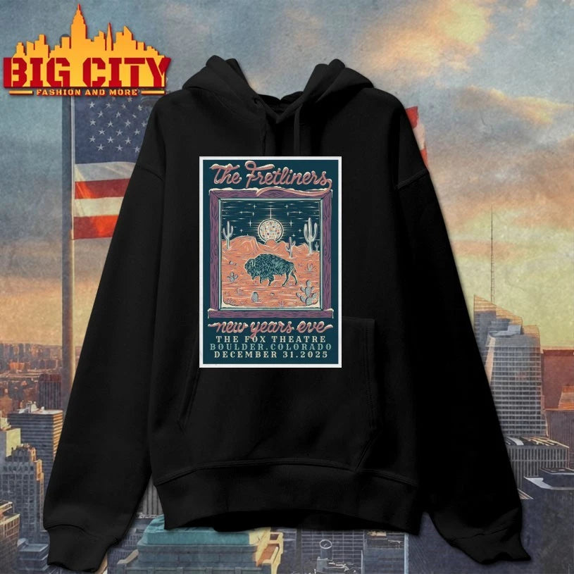 Official The Fretliners December 31 2025 In Boulder CO Poster shirt