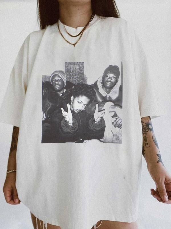 The Fugees Lauryn Hill White Vtg Classic T-shirt, Lauryn Hill Retro Shirt, Lauryn Hill Graphic Shirt, Gift for men women,...