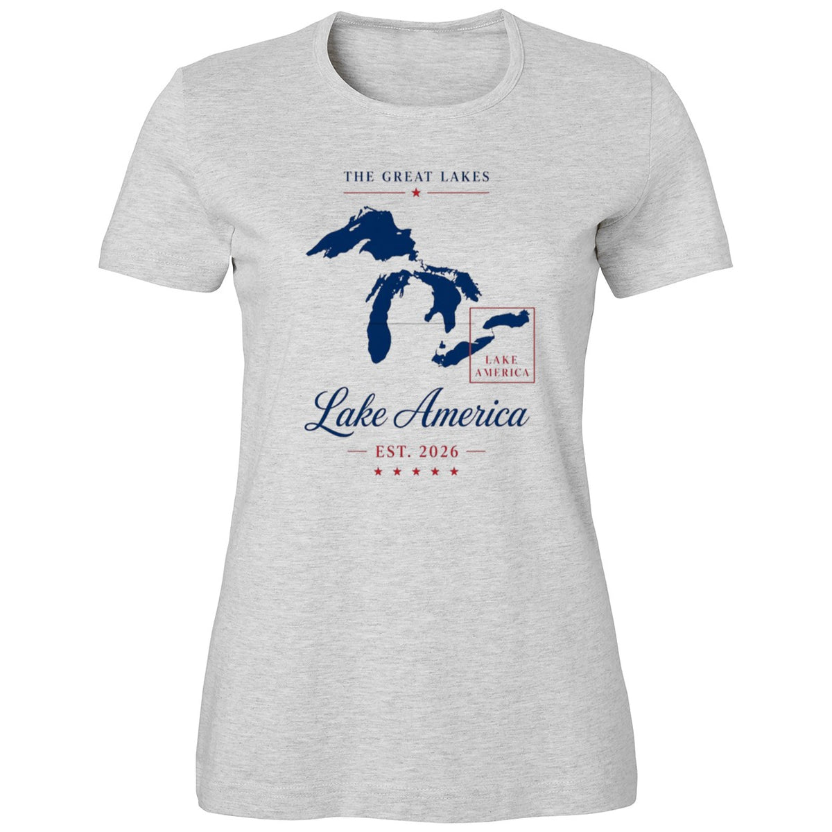 The Great Lakes Lake America Est 2026 Shirt