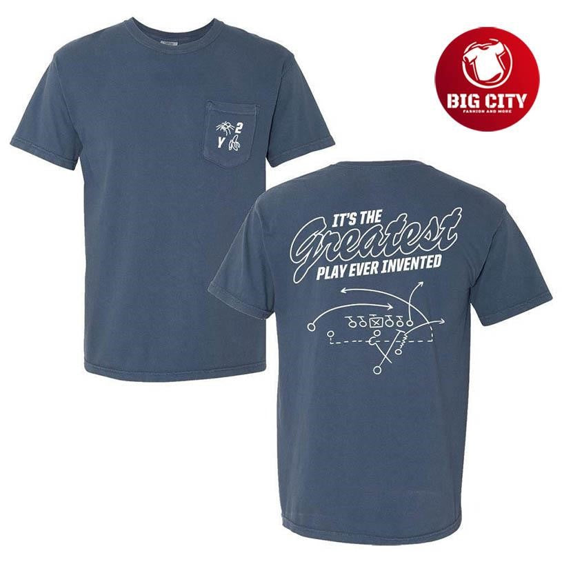 The Greatest Play Ever Pocket Two Sided Shirt