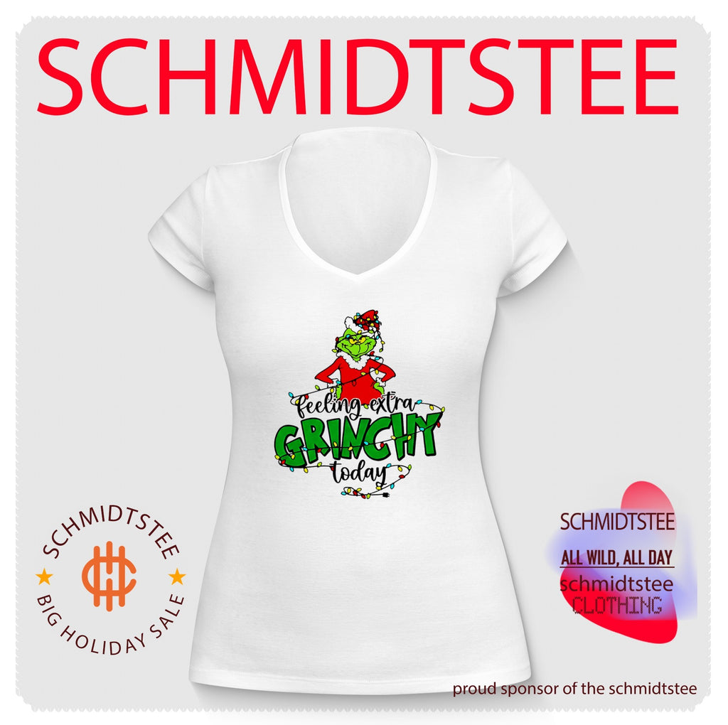 The Grinch Feeling Extra Grinchy Today Christmas shirt
