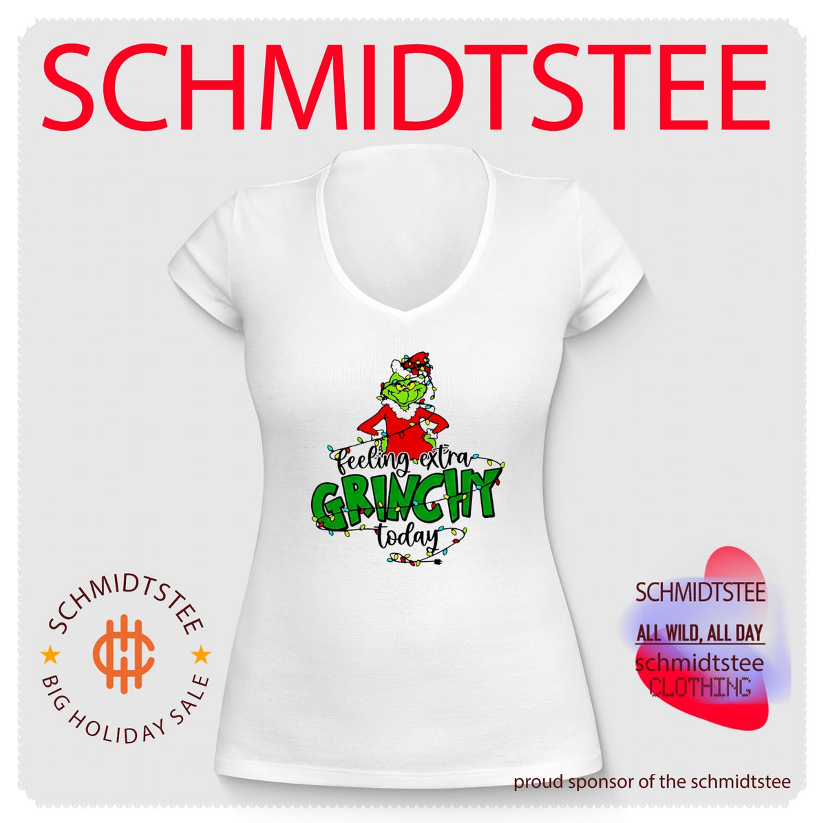 The Grinch Feeling Extra Grinchy Today Christmas shirt