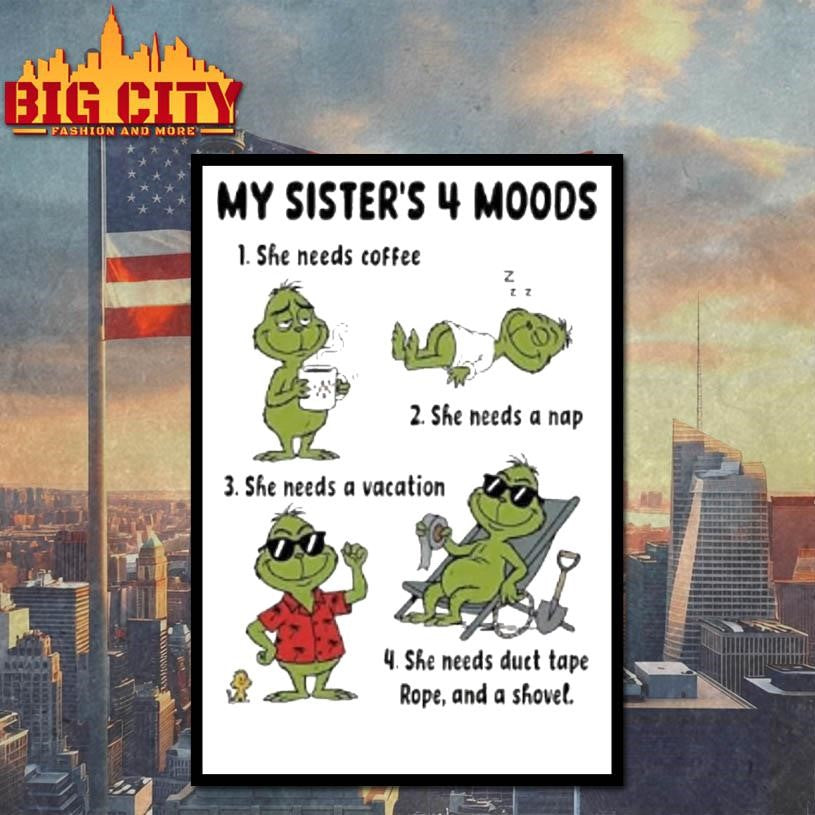 The Grinch Needs Coffee A Nap Vacation Duct Tape Rope And A Shovel Shirt