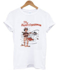 The Happy Fisherman T-Shirt Hoodie, Sweatshirt | PureTeeCo.com