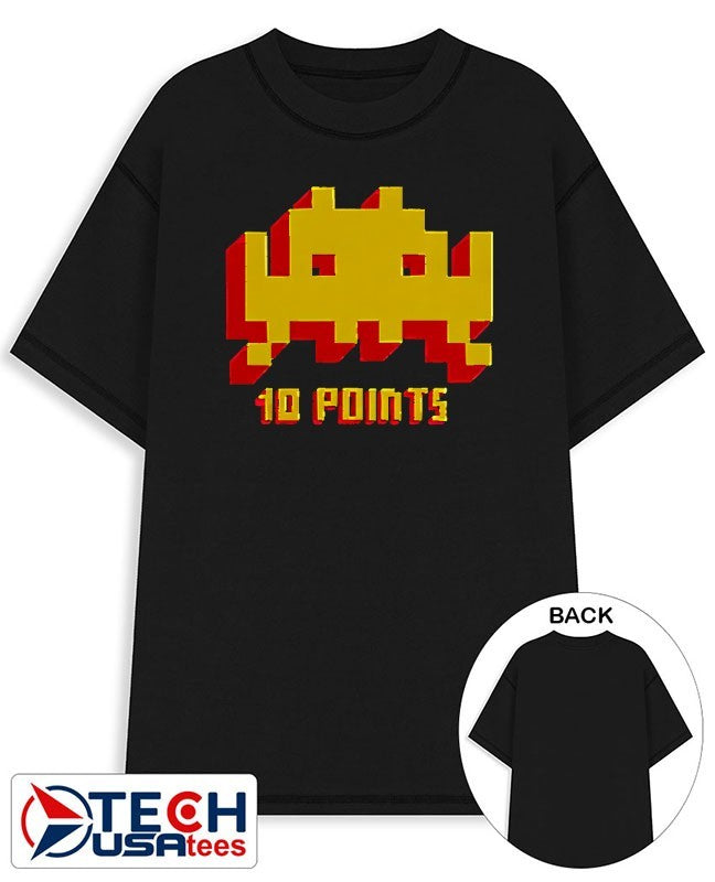 The IT Crowd Roy Trenneman Space Invaders 10 Points shirt