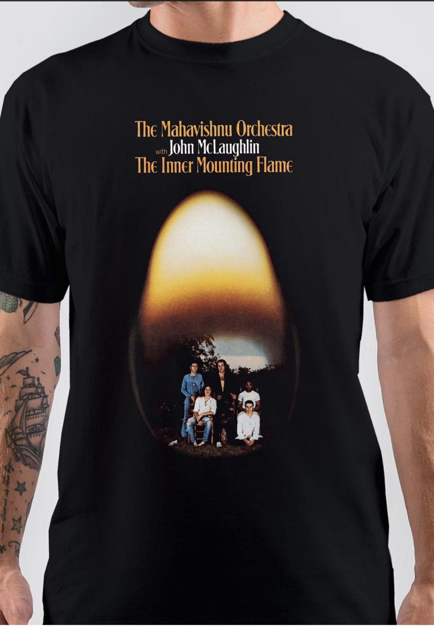 The Inner Mounting Flame Black T-Shirt Hoodie, Sweatshirt | PureTeeCo.com
