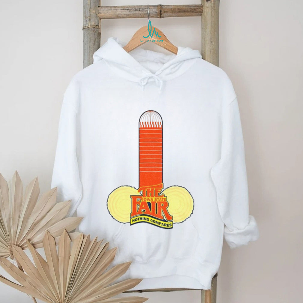 The Iowa State Fair nothing compares funny logo 2026 shirt