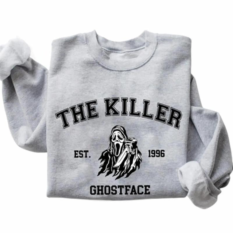 The Killer Ghostface Est 1996 Sweatshirt Hoodie, Halloween Horror Shirt, Gift For Halloween