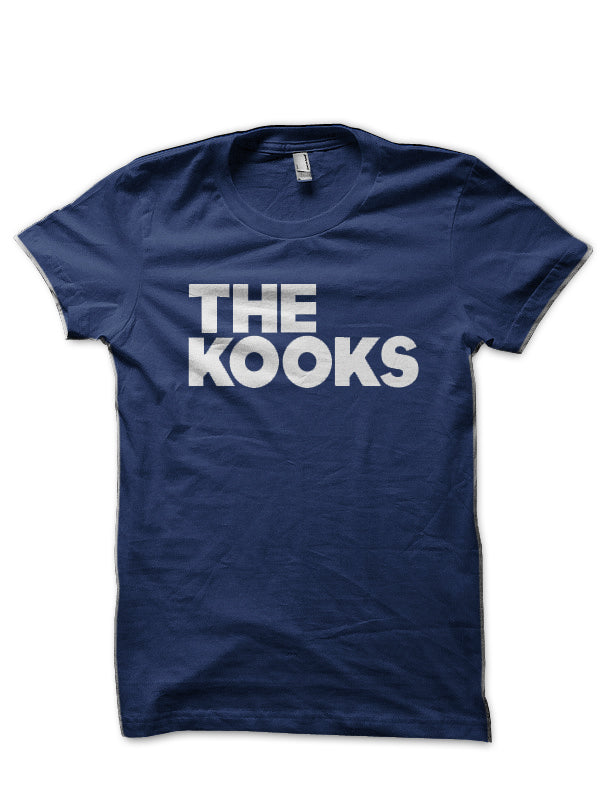 The Kooks Navy Blue T-Shirt Hoodie, Sweatshirt | PureTeeCo.com
