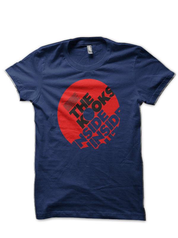The Kooks Navy Blue T-Shirt Style001 Hoodie, Sweatshirt | PureTeeCo.com