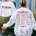 The LORDS Book Quotes Merch by Shantel Tessier Sweatshirt, T-Shirt, Hoodie, I Love You Hoodie, LORDS Series Book Shirt,...
