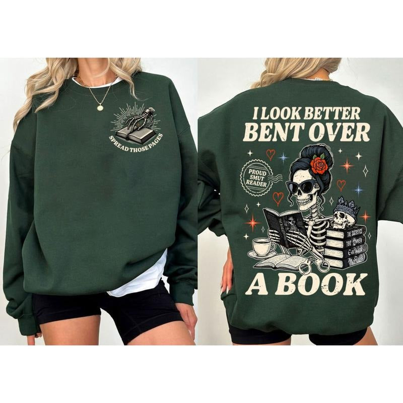 The LORDS Series Sweatshirt, Hoodie, T-Shirt, I Look Better Bent Over A Book Sweatshirt, The Ritual Hoodie, Dark Romance...