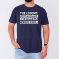 The Legend Best Husband Greatest Dad Proud Papa Shirt Fathers Day Shirt Retro Husband Shirt Shirt for Dad Fathers Day Dad...