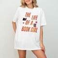 The Life of A Book Girl Butcher And Blackbird T-shirt, Book Style Shirt Tee for Women ,Life of A Book Girl, Leather And...