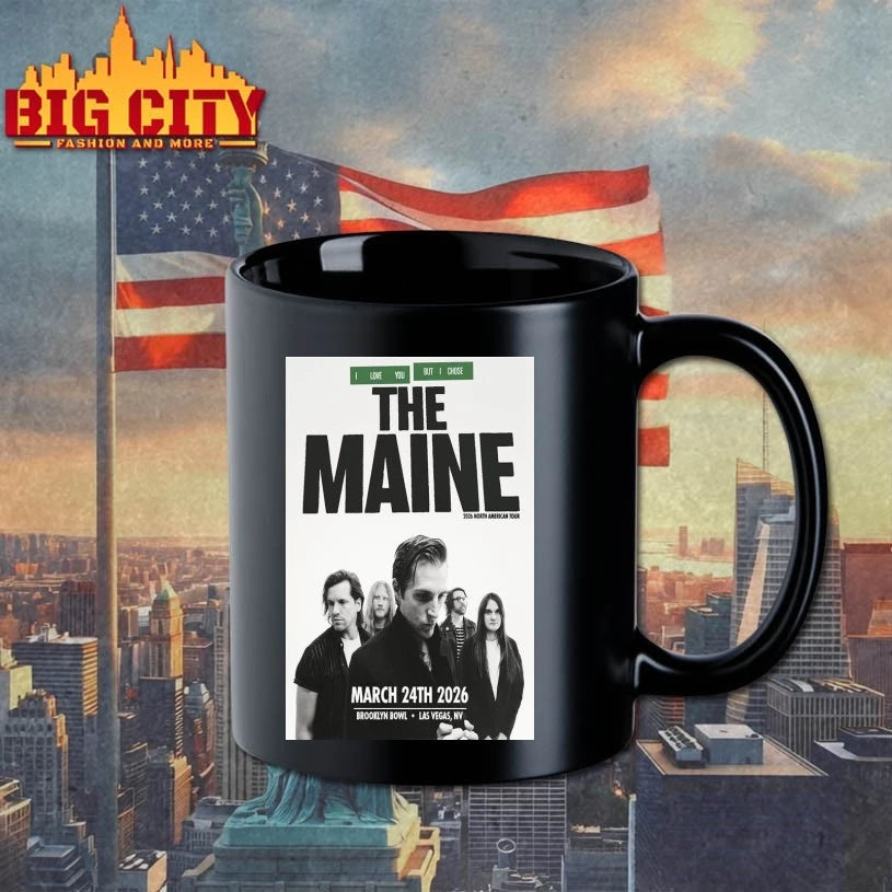 The Maine Brooklyn Bowl Las Vegas Mar 24 2025 Poster shirt