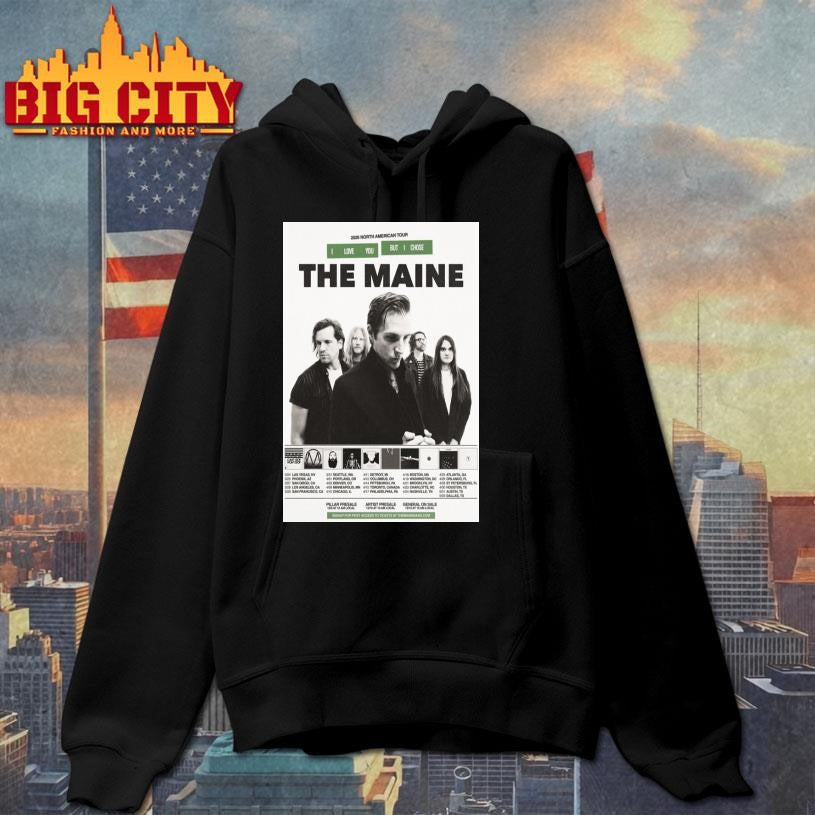 The Maine North American Tour 2026 Poster Shirt